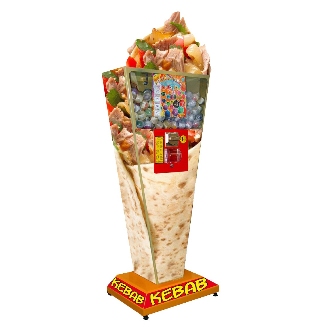 Distributore palline kebab