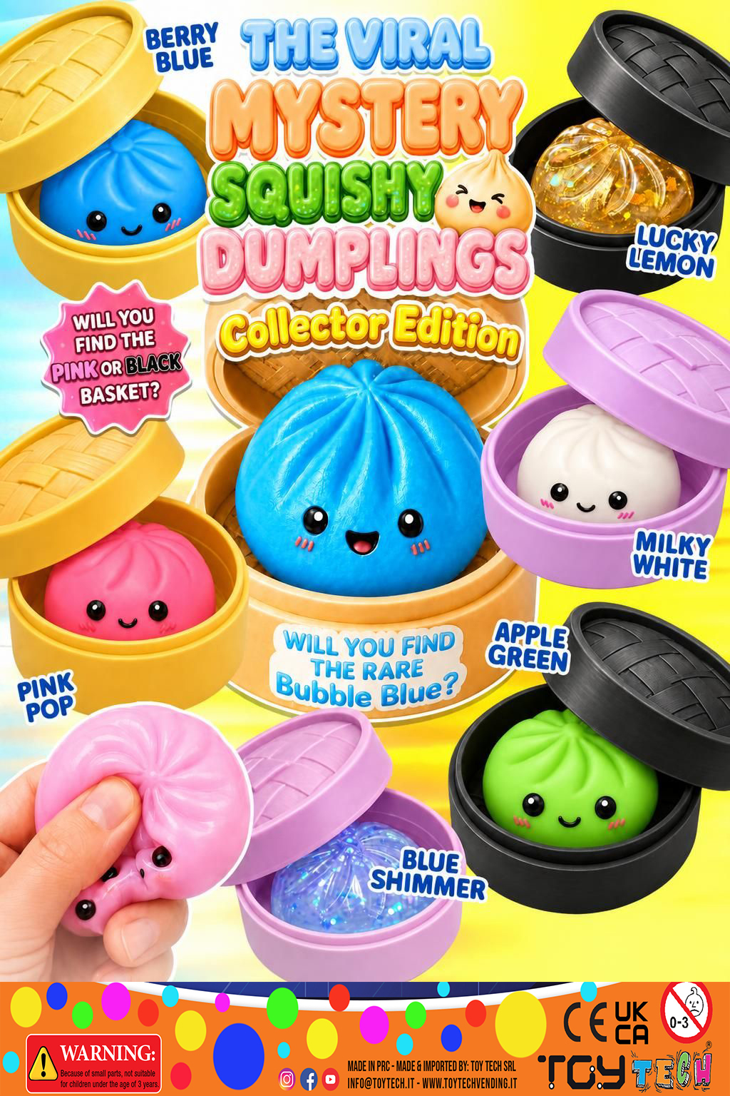 MYSTERY SQUISHY DUMPLINGS Ø65