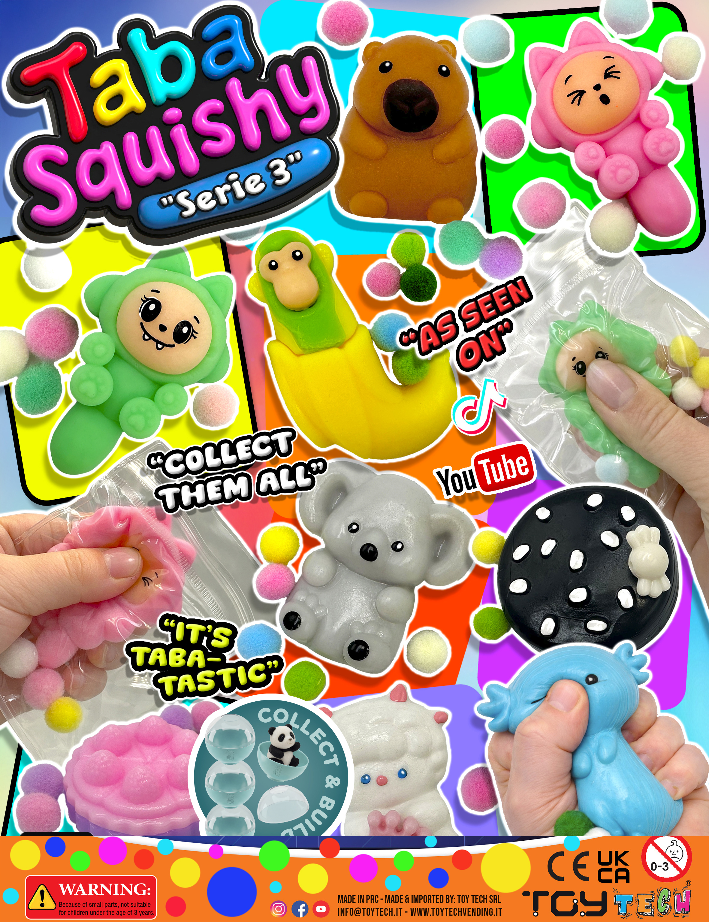 TABA SQUISHY PINCH POCKETS Ø65